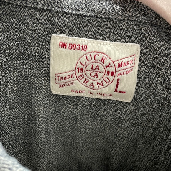 Lucky brand western button down shirt Large - Picture 5 of 5